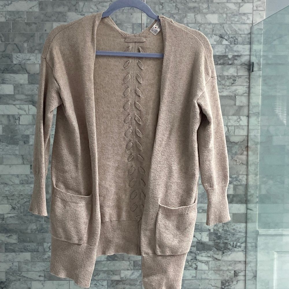 Poof Apparel Cardigan with front pockets
